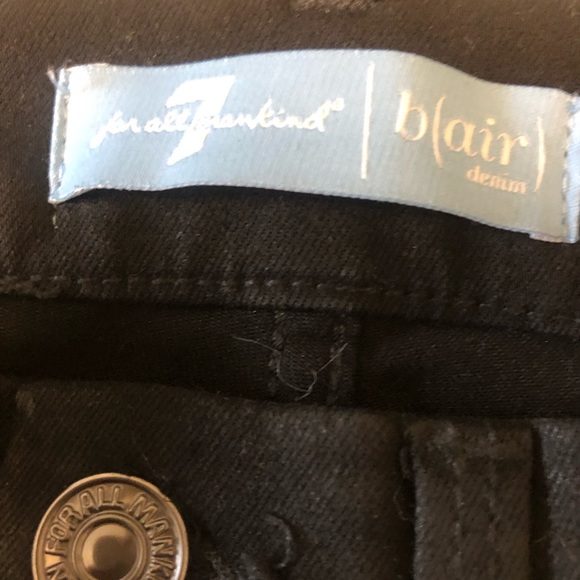 DEAL! Black coated gorgeous designer high rise jeans with cool side seam, 27 - Picture 4 of 8